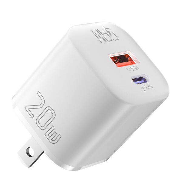 Cargador GaN ESSAGER ES-CD31 Serie 20W PD3.0 QC3.0